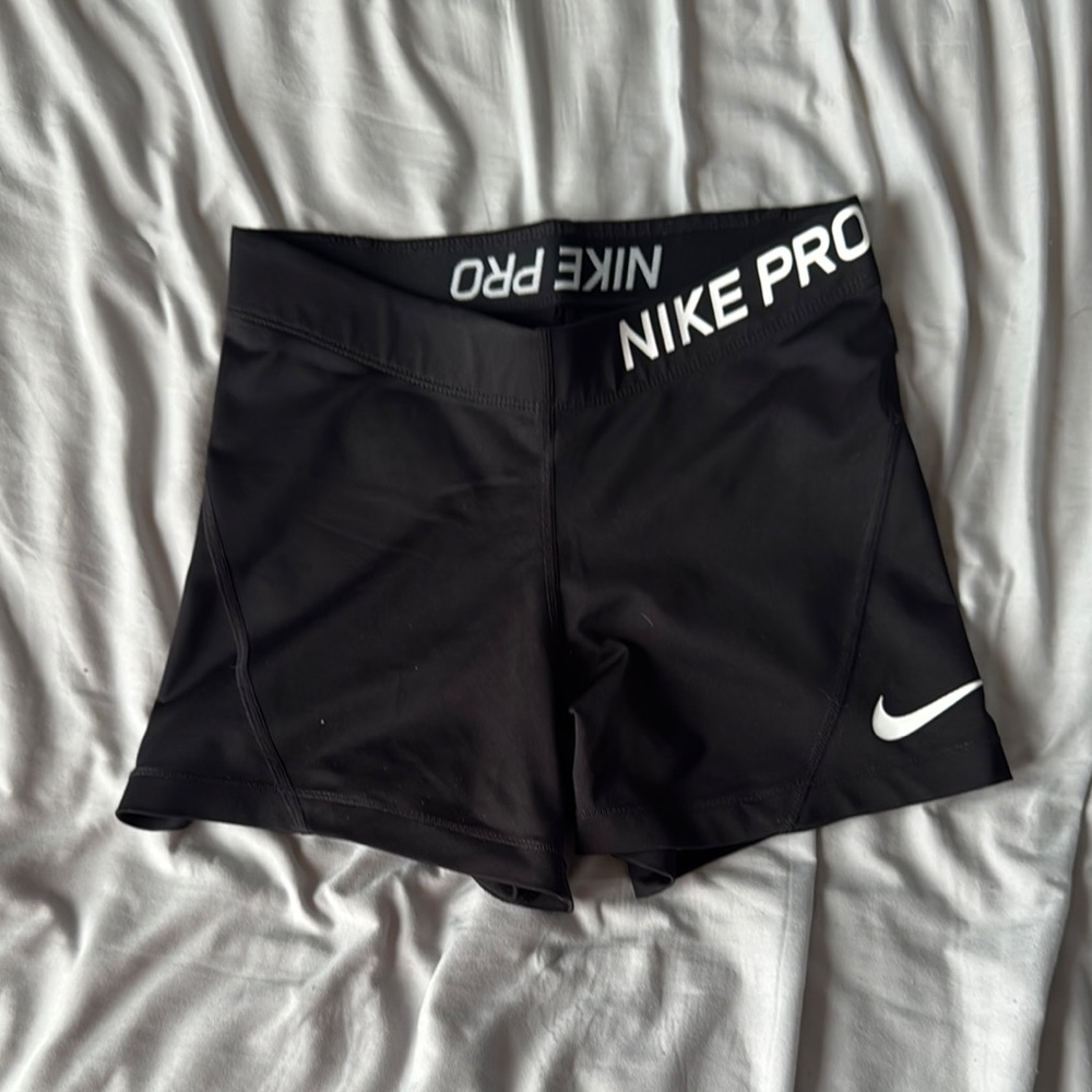 Nike Black Athletic Shorts with Compression Fit